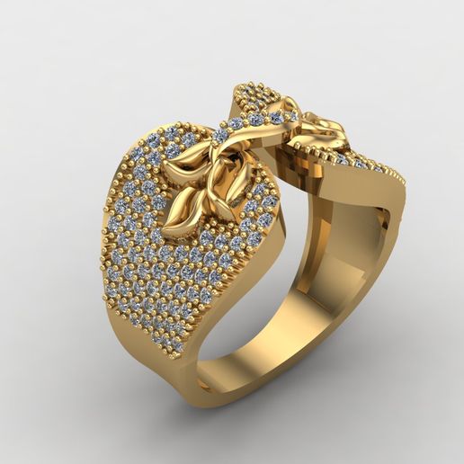 WOMEN RING - 3DM RENDER DETAIL 3D PRINT MODEL - 3D model
