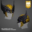 b.jpg ( Test-printed. )WOLVERINE CUSTOM HELMET ( HardSurface Version)