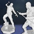 2.jpg Morgan and Tyreese Walking Dead Figures 3D Print Model 3D print model