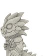 2.jpg Fantasy Creature Warrior STL Bundle | Stylized Chibi Monster Collection | Mythical Animal Fighters | Cute Collectible Figurines | 3D Print Models