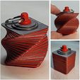 2021-12-14_162954.jpg Free STL file Lamellar cube・3D printer design to download