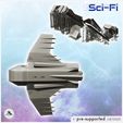 5.jpg Warpstorm Reaper fighter spaceship (3) - Future Sci-Fi SF Post apocalyptic Tabletop Scifi Wargaming Planetary exploration RPG Terrain
