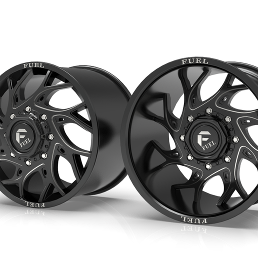 🚚 RUNNER DUALLY (FRONT AND REAR) D741・ STL File for 3D printing・Cults