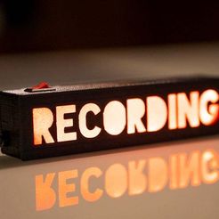 MAT00806.jpg STL-Datei Recording Light kostenlos・Design für 3D-Drucker zum herunterladen