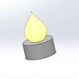 Stone Lantern Light Source Design.PNG Nine Tailed Fox Lantern (Bedside Lamp)
