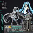 ante OBSESSION MIKU HATSUNE , t C$) OE) PRESUPPORTED | | " AVAILABE ON <. | THANGS LINK IN THE DESCRIPTION Miku Hatsune - Vocaloid - Anime Fanart Toy