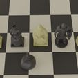 14.jpg New Medieval Chess Set Pieces 3d print model