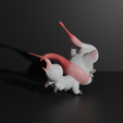 Zorua-Hisui3.png Hisuian Zorua pokemon 3D print model
