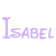 isabel.stl 50 Names with Disney letters