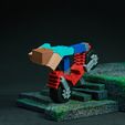 SC8.jpg Free STL file Minecraft Steve's Scooter・3D printing model to download