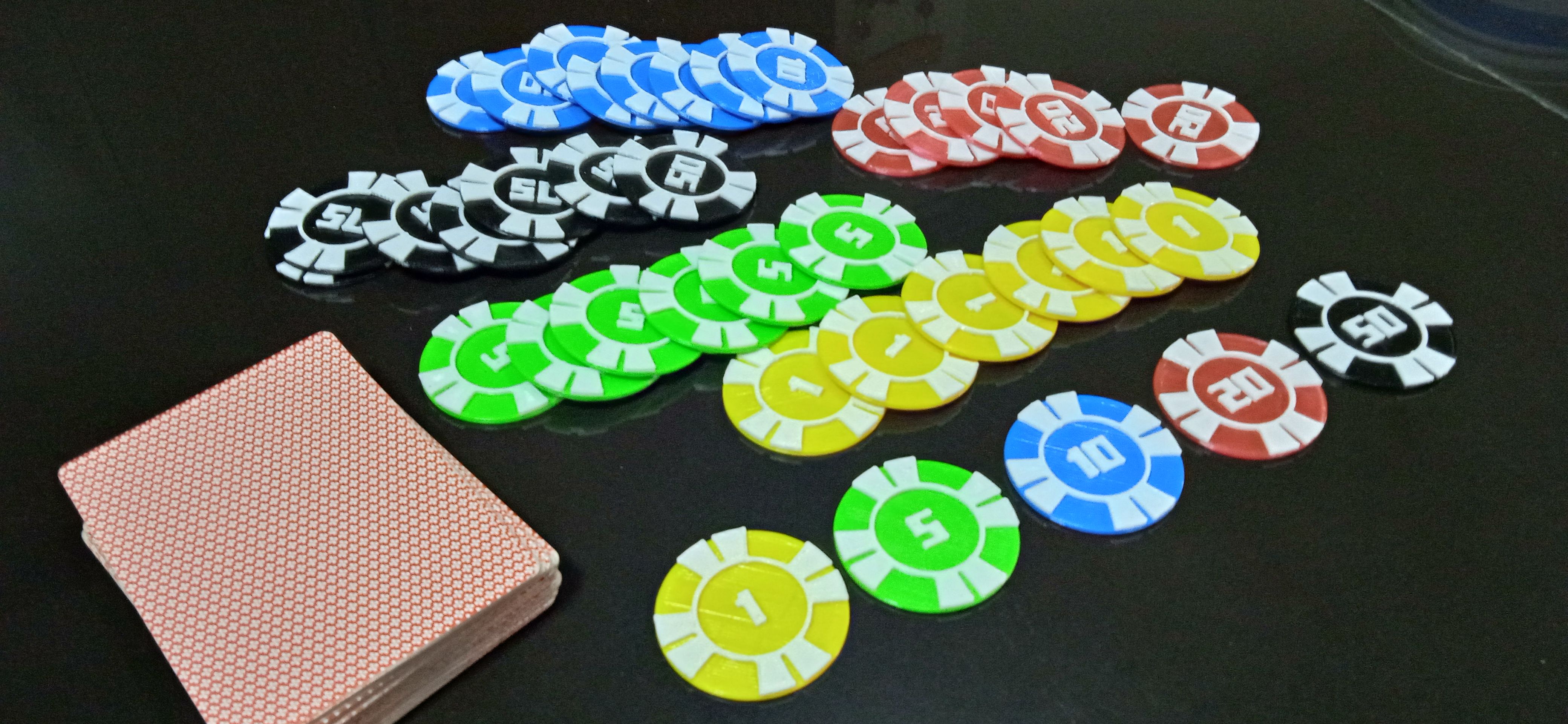 STL file POKER CHIPS POKER CHIPS・3D printing model to download・Cults