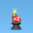 Alice-Chess-Caterpillar1.png Alice Chess - Side A - Rook - Caterpillar