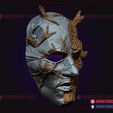 Dead_by_daylight_wraith_mask_3d_print_model_08.jpg Wraith Mask - Dead by Daylight - Halloween Cosplay Mask - Premium STL