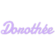 Dorothée.stl Dorothée