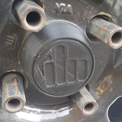 Rota Wheel Center Cap 3D model