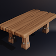 Table2.png Mesa rectangular medieval en miniatura
