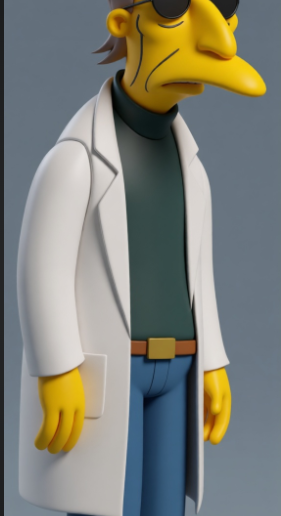 🚝 Sebastian Cobb Simpsons figure monorail・ STL File for 3D printing・Cults