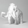 Mammoth 1.jpg STL file Low Poly Mammoth・3D printing model to download