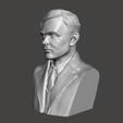 Alan-Turing-2.png Modelo 3D de Alan Turing - Ficheiro STL de alta qualidade para impressão 3D (USO PESSOAL)