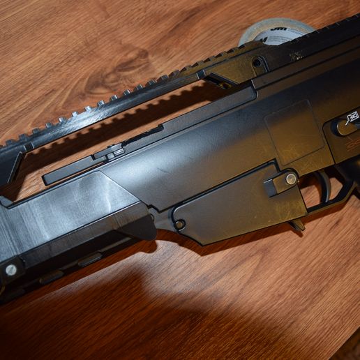 【C3】RAIL GUN Dog Leg Rail, Gen-3 - C39, RAS-47 & VSKA - Texas Weapon Systems
