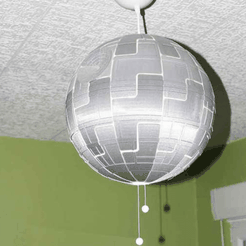 Capture d’écran 2018-03-14 à 09.43.52.png STL-Datei Death Star for Ikea lamp kostenlos・Modell zum 3D-Drucken zum herunterladen