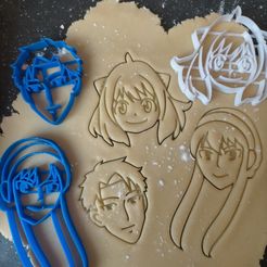 313085365_521428966121545_2152475824366769883_n.jpg STL file SPYXFAMILLY cookie cutter・3D print object to download