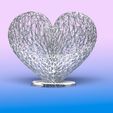 valentine's-day-Ansicht-1.jpg Archivo STL gratis Wire Art - Corazón - Impresión en resina・Diseño imprimible en 3D para descargar