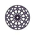 shadow_plate_islam_art.stl RGB Projector Lamp