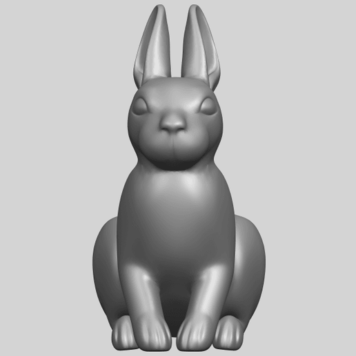 🐇 Rabbit 03・Free 3D File for ・Cults