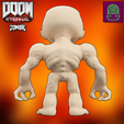 4.png STL file Doom Eternal Zombie Collectible Figurine High Res Custom Model・3D printable model to download