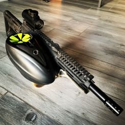 81399951_2663425403738971_2769351610600521728_n.jpg Файл STL Silencer MG 100 CQB Suppressor Mg100・Модель для печати в 3D скачать