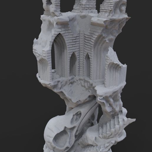 15.jpg STL file Ancient Raven Castle・3D print design to download, tolgaaxu