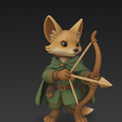 Captura-de-pantalla-2025-07-28-a-la-s-23.21.20.png Fox Ranger - Chibi Fantasy Archer 3D Model DnD