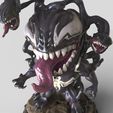 Venom.1382.jpg Venom CHIBI VERSION -CHIBI Hero FIGURINE-MONSTER SERIES