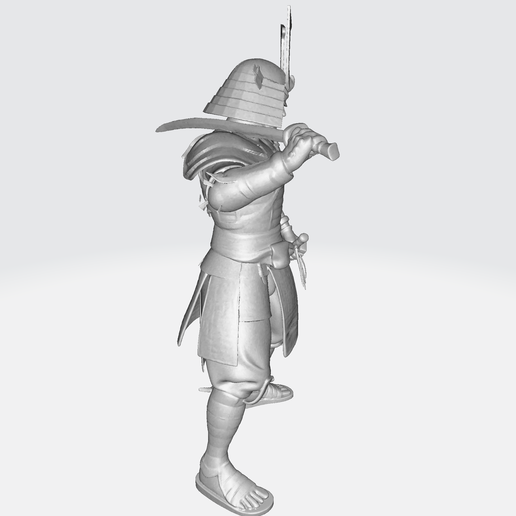 030.png Samurai-Krieger 3D