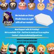 Support.jpg CHIBI ALL MIGHT - My Hero Academia Fan Art 3D Model
