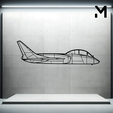 f7u-3-cutlass.png Wall Silhouette: Airplane Set