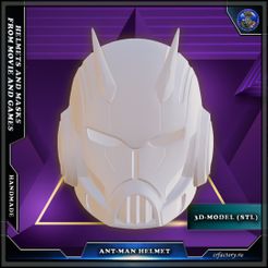 Ant man helmet design top