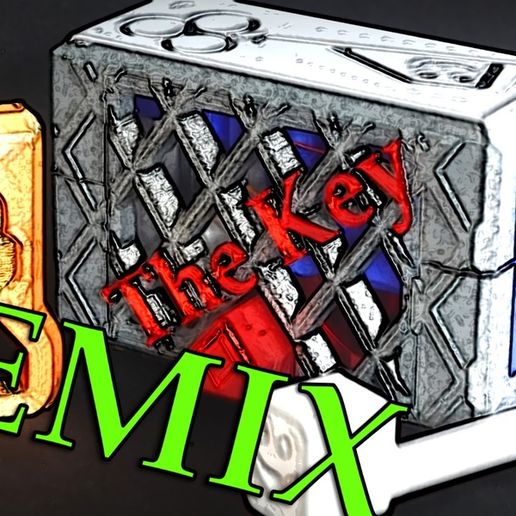 RemixKeyThumbnail2.jpg Download free STL file The Key - Puzzle Box REMIXED by LeisureLuke • 3D printer design, LeisureLuke