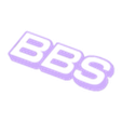 BBS Logo.stl BBS Lemans alloy and keychain
