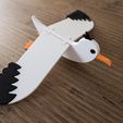_DSF6498.jpg STL file Gaetano - The swinging seagull・3D printing template to download