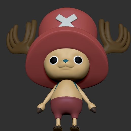 Free STL file One Piece Tony Tony Chopper・3D printer design to download ...