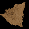 2.png Topographic Map of Nicaragua – 3D Terrain