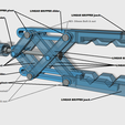 linear gripper.png Fichier 3D Bras universel・Modèle imprimable en 3D à télécharger