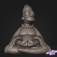 Capture d’écran 2017-05-09 à 09.50.22.png Free STL file Homer buddha・Model to download and 3D print