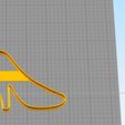 zapato regalo.jpg Free STL file woman Shoe cookie cutter - Women's shoe cutter・3D printer design to download