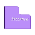 Deckel.stl "Sylender" Noice Absorber for Ender 3 Nozzle Fans