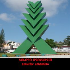 1.jpg Archivo STL xalapa araucaria "sebastian"・Modelo para descargar y imprimir en 3D