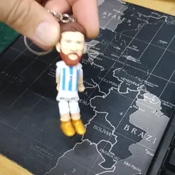 vid_20240306_1640011072.webp Messi Articulated Key Ring