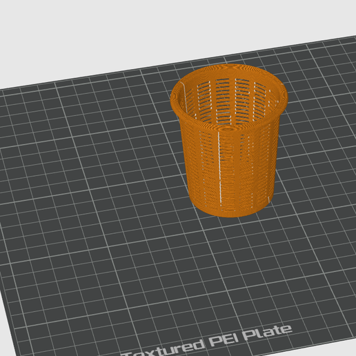 Primary Choice: Modern Slotted Desktop Organizer - Mini Waste Bin